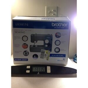 Brother LX3817G Lightweight Full-Size 17-Stitch Sewing Machine Grey